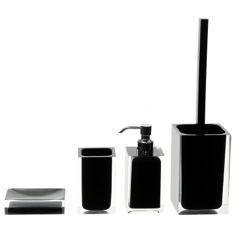 Accessory Set of Black Thermoplastic Resins
